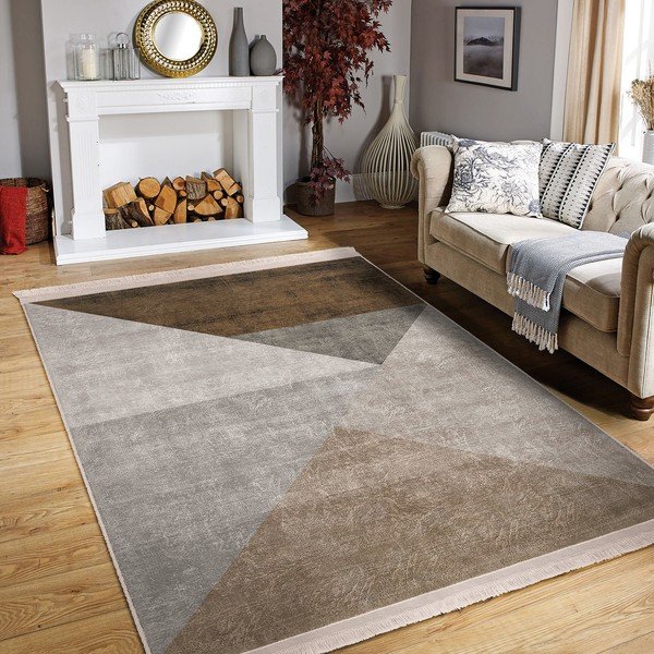 Bēšs paklājs 80x200 cm – Mila Home-image-1