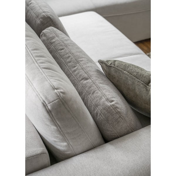 Krēmkrāsas izvelkamais stūra dīvāns (maināms stūris) Homely Tommy – Miuform-image-4