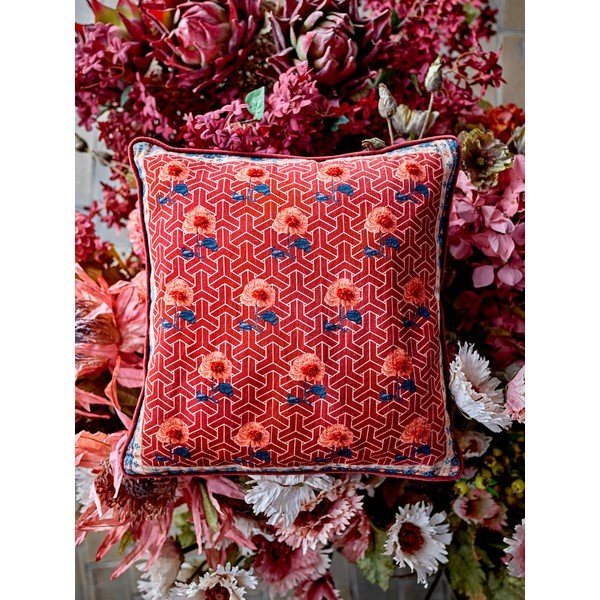 Dekoratīvais spilvens no kokvilnas maisījuma 50x50 cm Zharai – Bloomingville-image-1