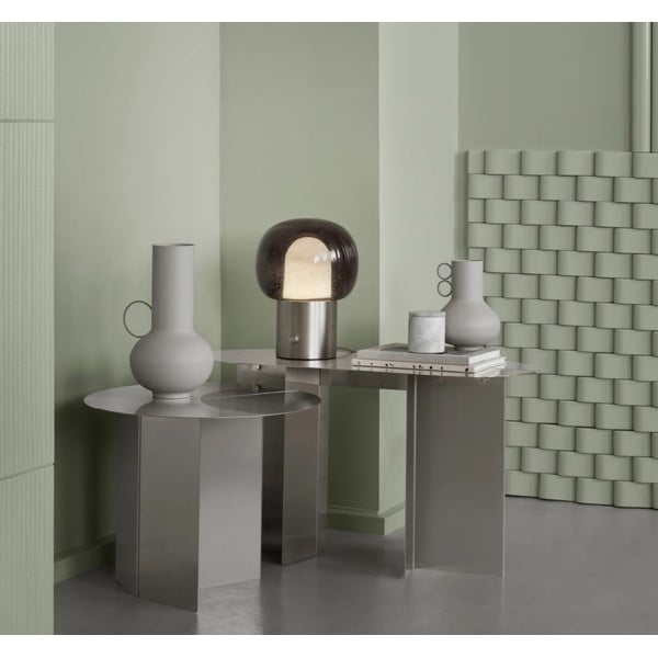 Apaļš sānu galdiņš no nerūsējošā tērauda ø 50 cm Oru – Blomus-image-3