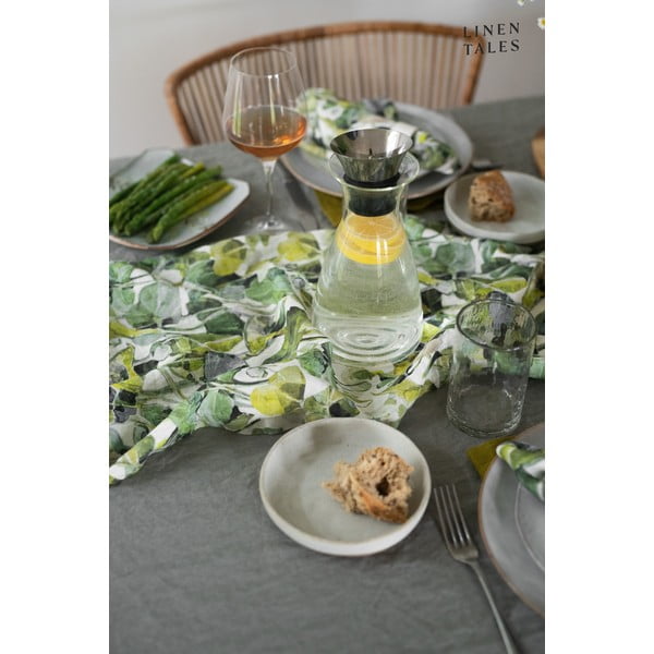 Lina galda celiņš 40x200 cm Lotus – Linen Tales-image-3