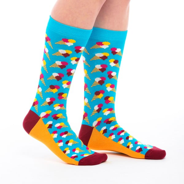 3 pāru zeķu komplekts Ballonet Socks Novelty Blue dāvanu kastītē, 36-40 izmērs-image-4