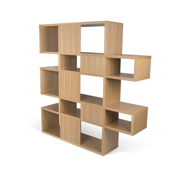 Grāmatu plaukts ozolkoka krāsā TemaHome London, 34 x 160 cm-image-4