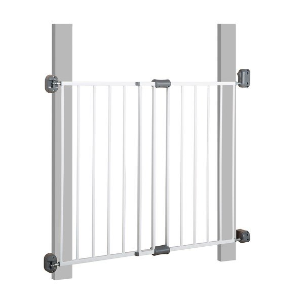 Balta metāla durvju barjera – Roba-image-2