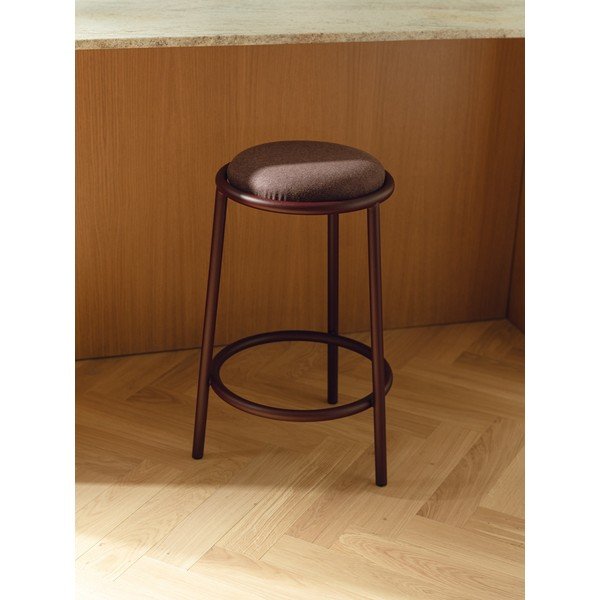 Bordo metāla bāra taburete (sēdekļa augstums 68 cm) Hogo – noo.ma-image-1