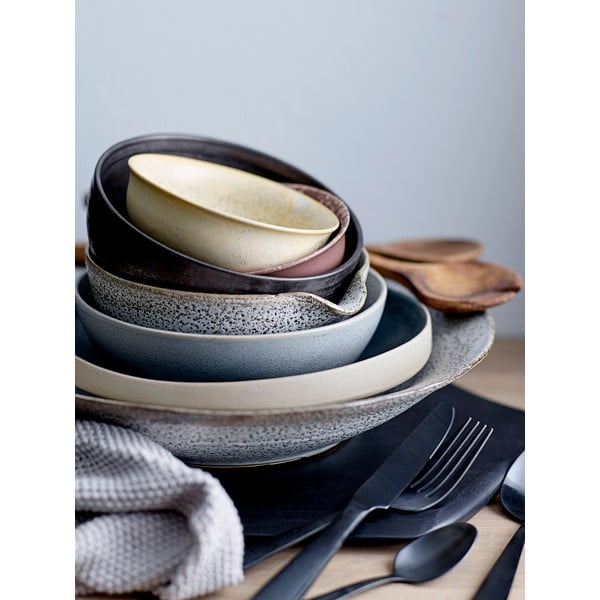 4 daļīgs melns galda piederumu komplekts Bloomingville Cutlery Eleganza-image-2