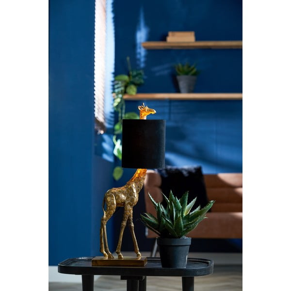 Galda lampa melnā/bronzas krāsā (augstums 61 cm) Giraffe – Light & Living-image-3
