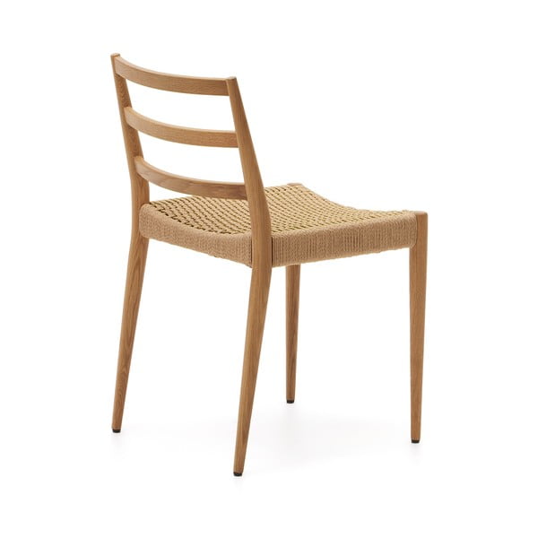 Dabīga toņa ozola masīvkoka pusdienu krēsli (2 gab.) Analy – Kave Home-image-3