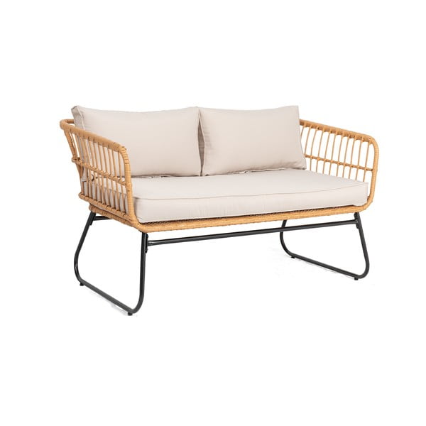 Dārza dīvāns no mākslīgās rotangpalmas Bonami Essentials Vistdal-image-2