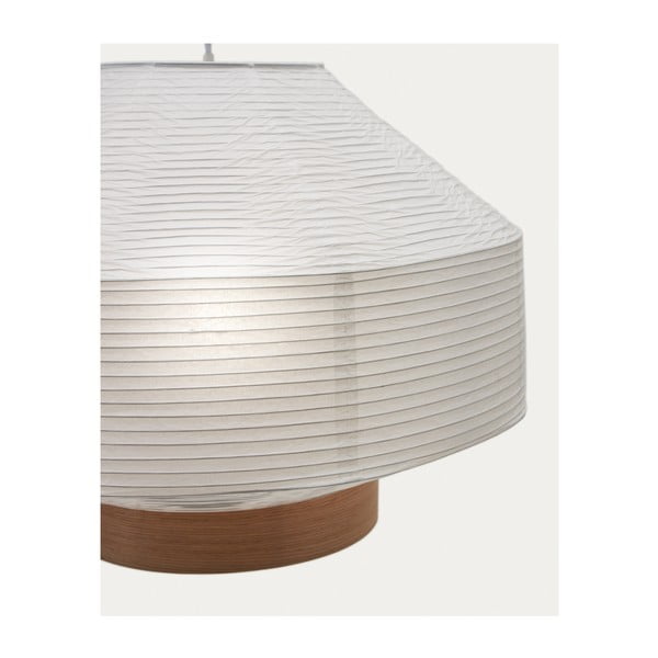 Balts abažūrs ø 55 cm Hila – Kave Home-image-3