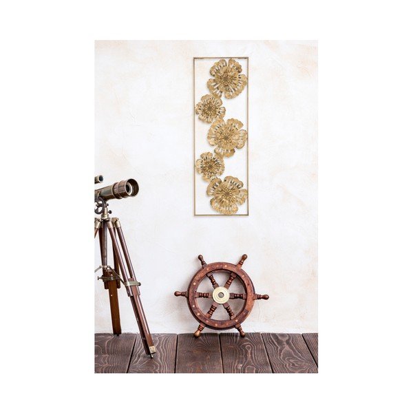 Mauro Ferretti Luxy Natura dzelzs sienas dekors zelta krāsā-image-2