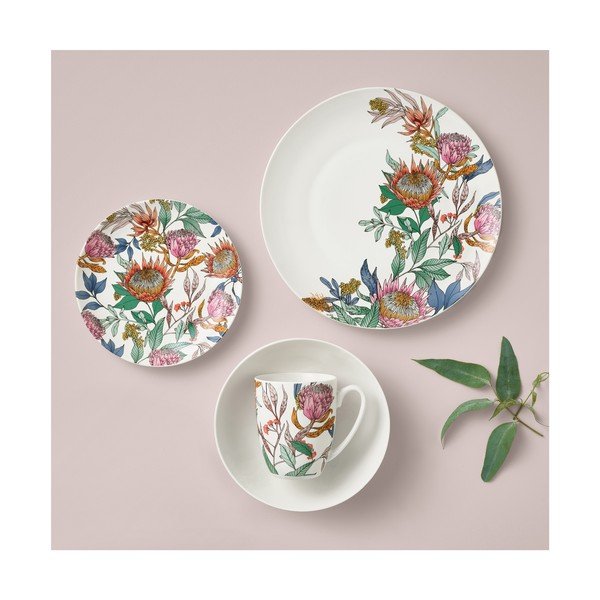 Deserta porcelāna šķīvji (6 gab.) ø 19 cm Waratah – Maxwell & Williams-image-1