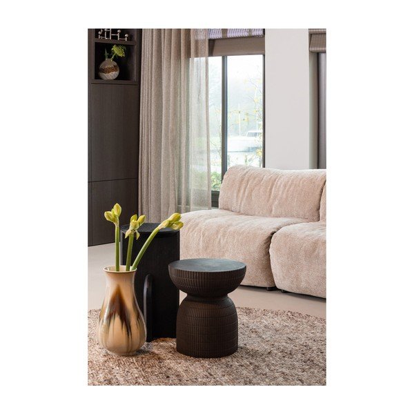 Akācijas masīvkoka apaļš sānu galdiņš ø 30 cm Kioni – WOOOD-image-1