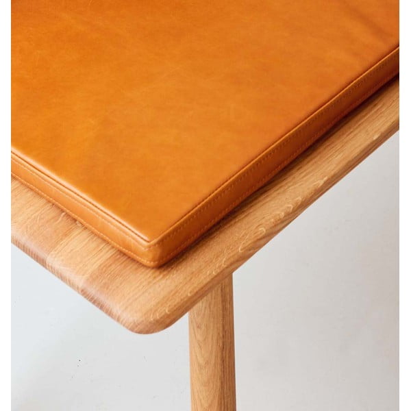 Konjaka brūns ādas sols Elba – Hammel Furniture-image-2