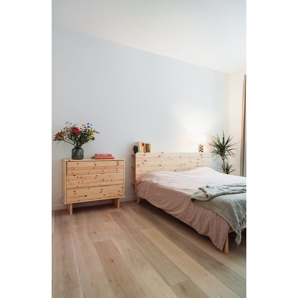 Divguļamā gulta no priedes koka ar režģi 180x200 cm Retreat – Karup Design-image-4