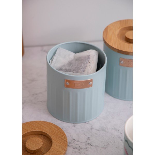 Tērauda kastes (3 gab.) kafijai/tējai – Kitchen Craft-image-2