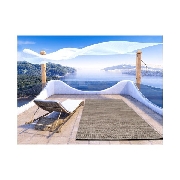 Pelēks paklājs Universal Stone Gris, 140 x 200 cm-image-1