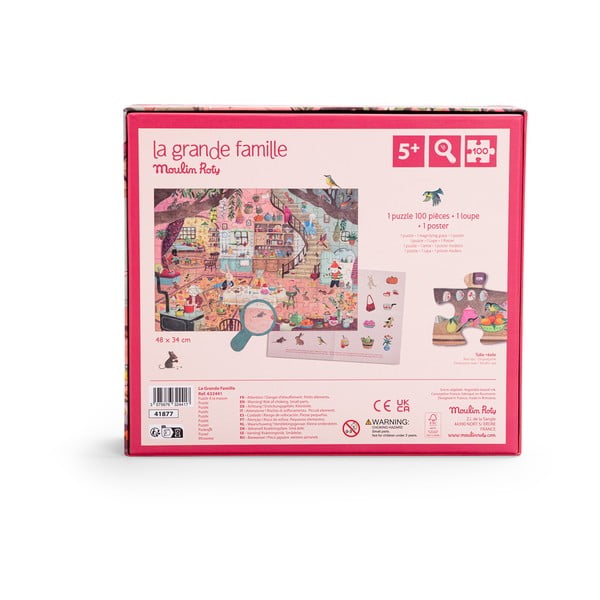 Puzle La Grande Familie – Moulin Roty-image-1