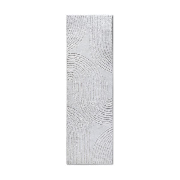 Krēmkrāsas celiņa paklājs 80x240 cm Pigment Cream White – Elle Decoration