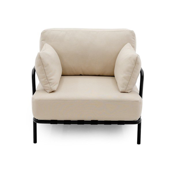 Bēšs polsterēts dārza atpūtas krēsls Salve – Sit Sit-image-2