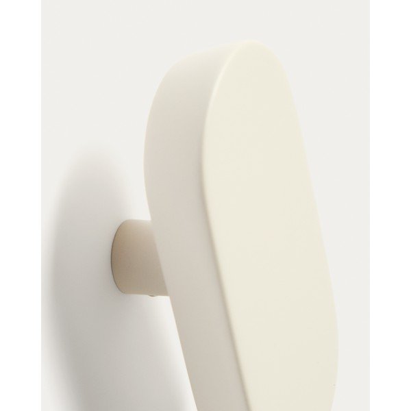 Krēmkrāsas dižskābarža masīvkoka sienas āķi (2 gab.) Arely – Kave Home-image-4