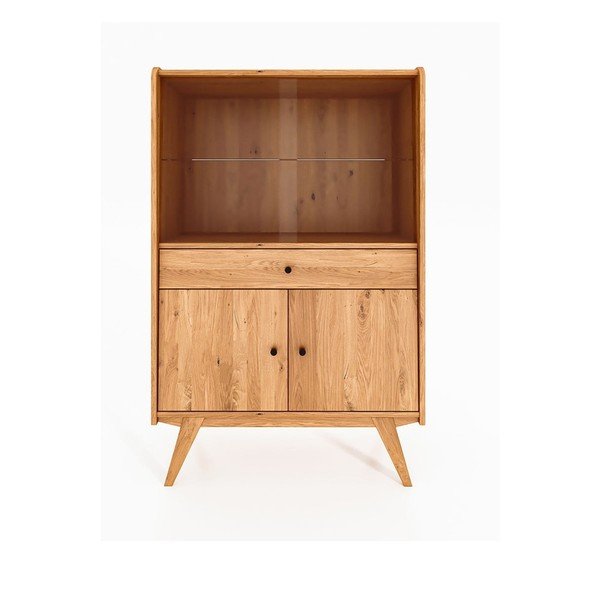 Ozolkoka vitrīna 100x154 cm Retro – The Beds-image-2