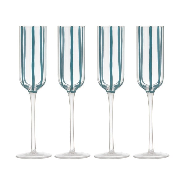 Šampanieša glāzes (4 gab.) 180 ml Stripe – Ladelle