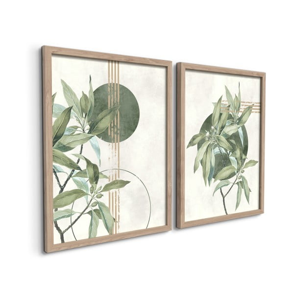 Gleznas (2 gab.) 30x40 cm Green – Styler-image-3