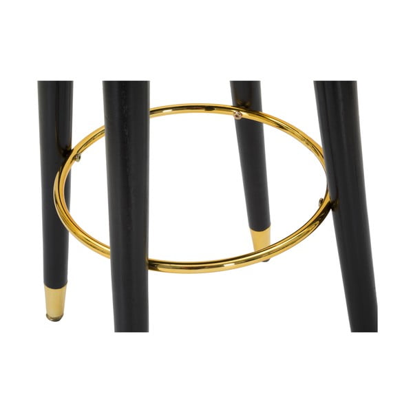 Gaiši pelēka polsterēta bāra taburete (sēdekļa augstums 74 cm) Paris – Mauro Ferretti-image-4