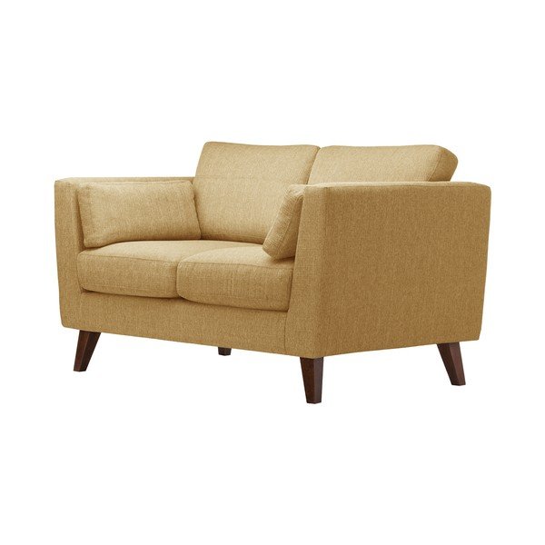 Dzeltens divvietīgs dīvāns Jalouse Maison Elisa, 152 cm-image-2