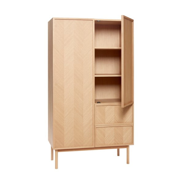 Ozolkoka skapis 100x180 cm Herringbone – Hübsch-image-3