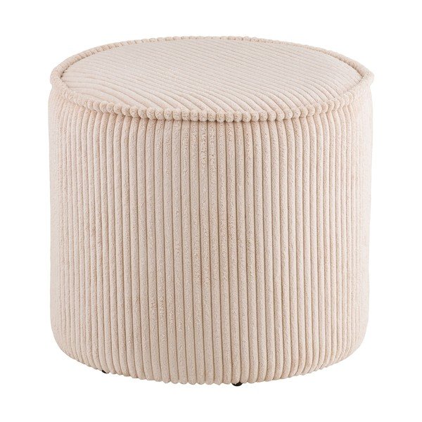 Bēšs velveta pufs Taupo – House Nordic