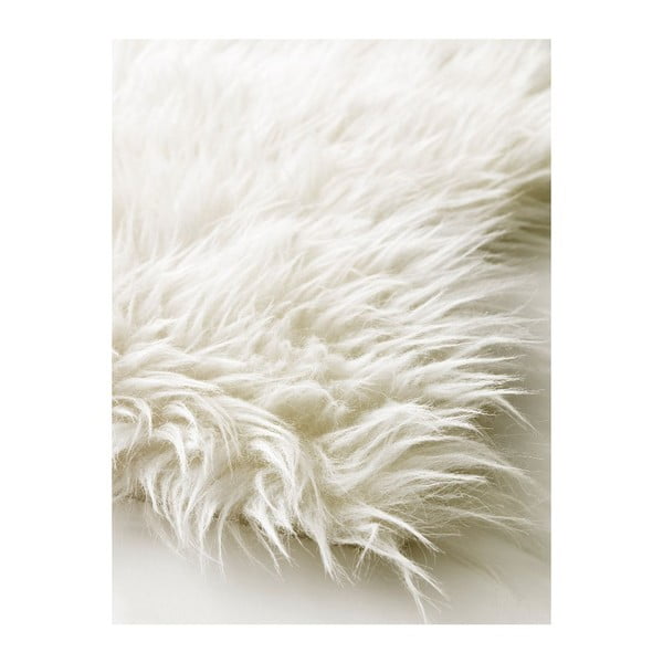 Balts vilnas paklājs Royal Dream Pure Light, 60 x 120 cm-image-1