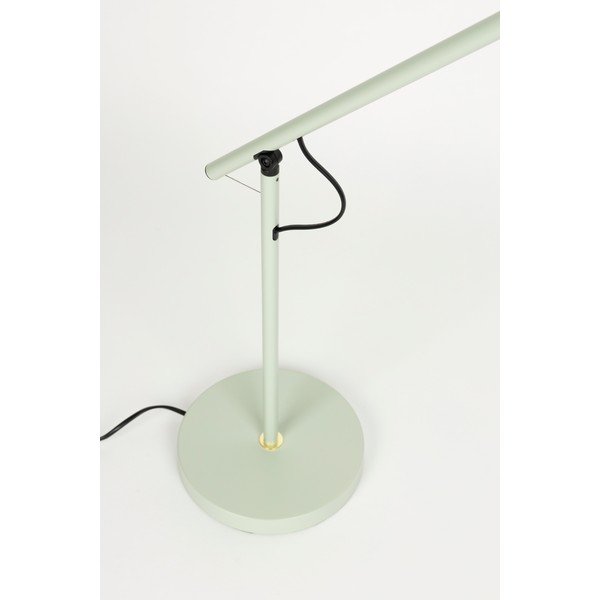 Gaiši zaļa metāla galda lampa (augstums 45,5 cm) Aero – White Label-image-3