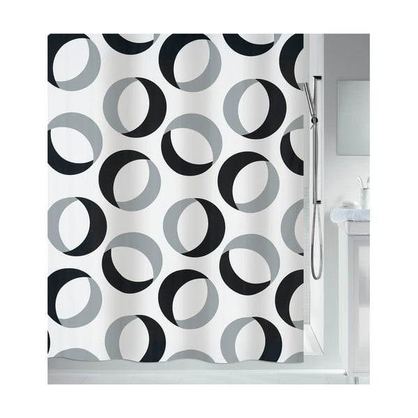 Dušas aizkars 180x200 cm Rings – Spirella