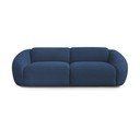 Tumši zils velveta dīvāns 250 cm Tina – Bobochic Paris