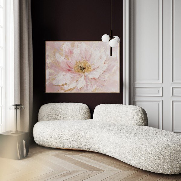 Drukāta glezna ar rāmi/uz audekla 100x70 cm Floral Whispers – Styler-image-1