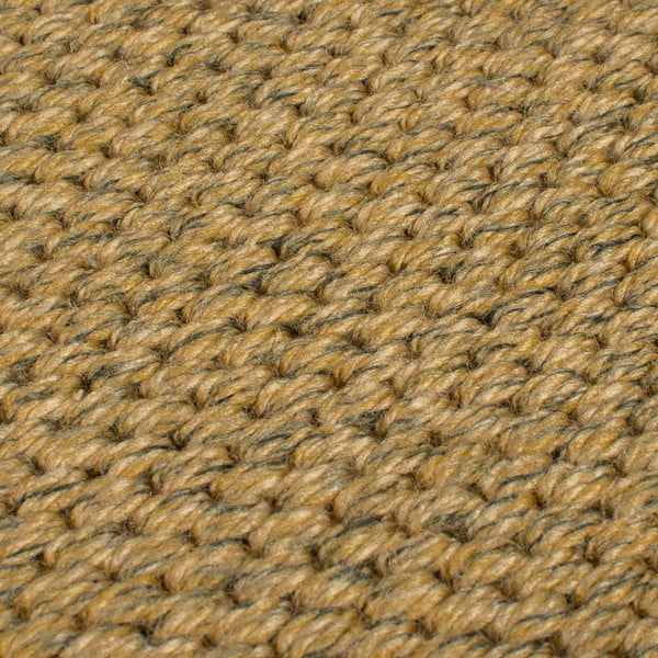 Melns/gaiši brūns iekštelpu un āra paklājs 120x170 cm Sisal Look – Flair Rugs-image-3