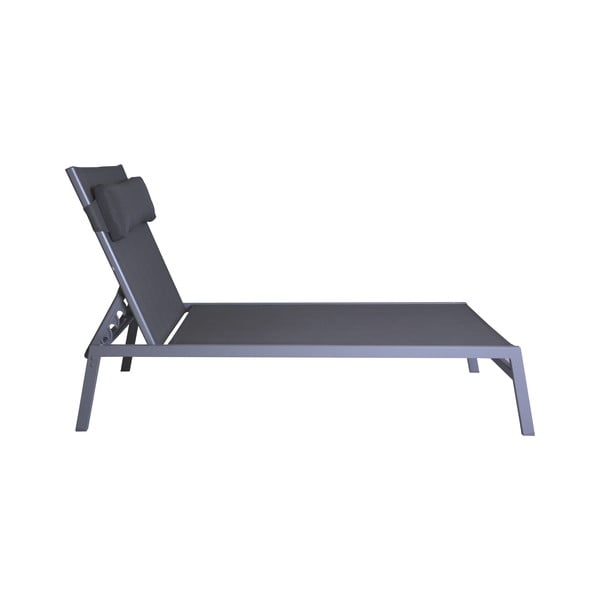 Pelēki metāla dārza atpūtas krēsli (2 gab.) Bari – Rojaplast-image-1