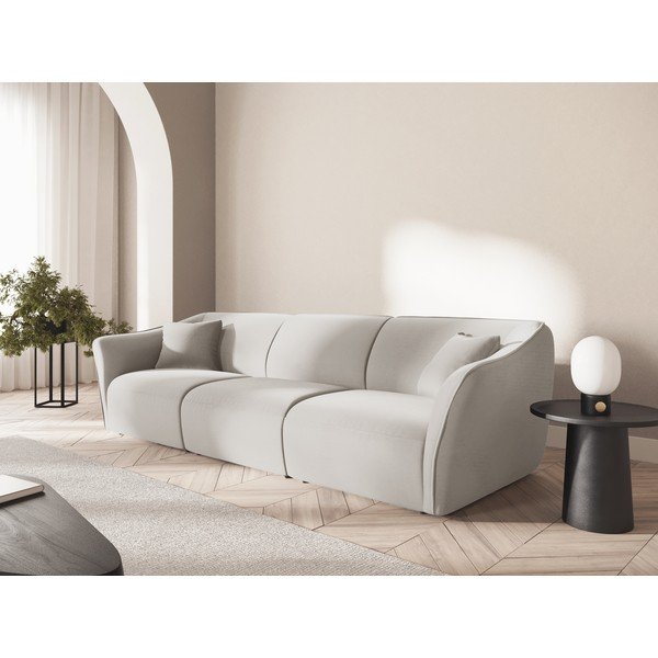 Bēšs samta dīvāns 292 cm Tokyo – Cosmopolitan Design-image-1