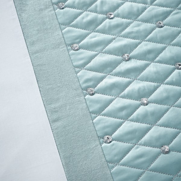 Balta/zila divguļamā gultas veļa 200x200 cm Sequin Cluster – Catherine Lansfield-image-3