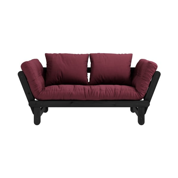 Izvelkamais dīvāns Karup Design Beat Black/Bordeaux