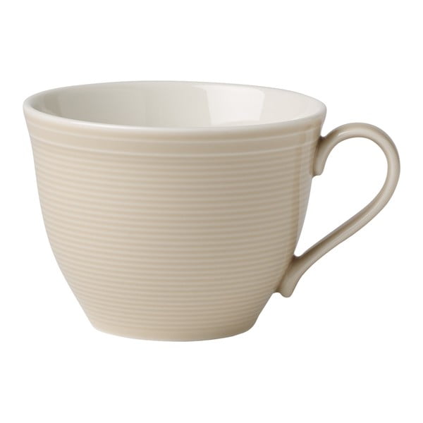 Balti bēša porcelāna kafijas tasīte Villeroy & Boch Like Color Loop, 250 ml