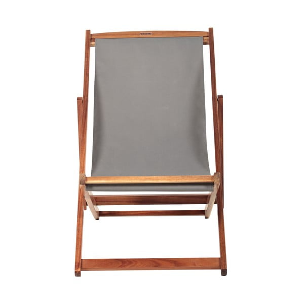 Pelēks/dabīga toņa masīvkoka dārza zvilnis Dionysus – Bonami Essentials-image-2