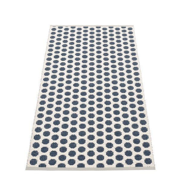 Tumši zils iekštelpu un āra celiņa paklājs 70x150 cm Noa Dark Blue – Pappelina-image-2