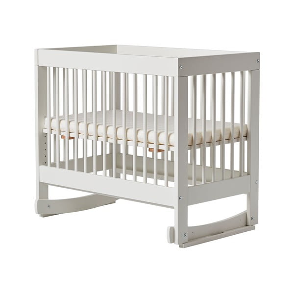 Balta pārvietojamā gultiņa Pinio Basic, 89 x 45 cm-image-4