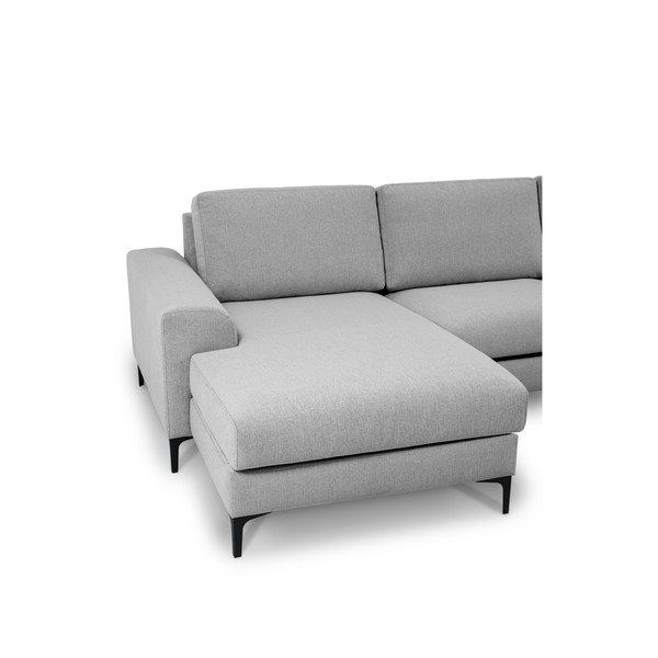 Pelēks stūra dīvāns (ar labo stūri/U veida) Henry – Scandic-image-3