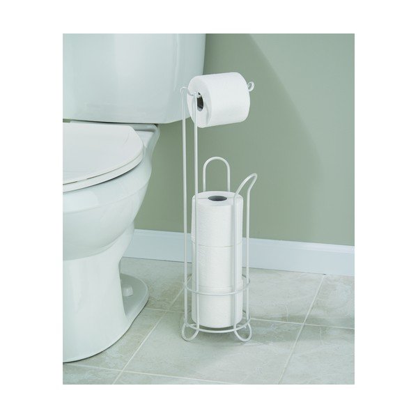 Balts tērauda tualetes papīra turētājs Classico – iDesign-image-3