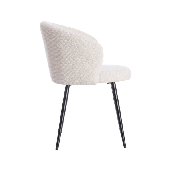 Krēmkrāsas metāla ēdamistabas krēsli (2 gab.) Radaja – Light & Living-image-4