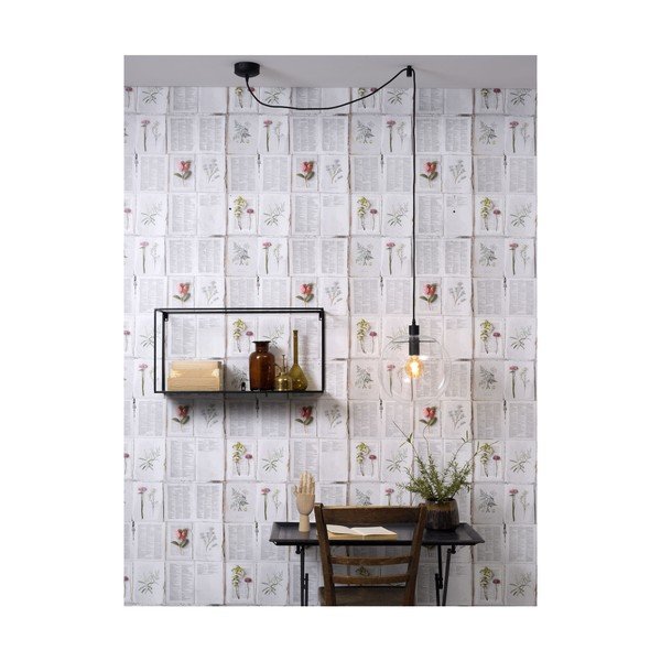 Melna piekaramā lampa ar stikla abažūru ø 30 cm Warsaw – it's about RoMi-image-4